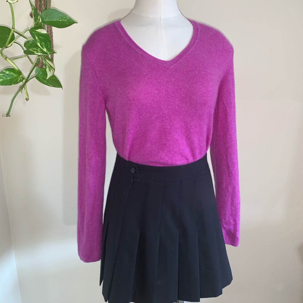 Magenta 100% Cashmere Sweater